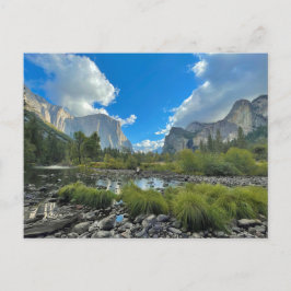 Nationaal park Yosemite Briefkaart