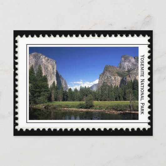 Nationaal park Yosemite Briefkaart (Voorkant)