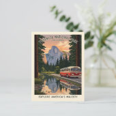  nationaal park Yosemite Briefkaart (Staand voorkant)