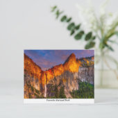 Nationaal park Yosemite Briefkaart (Staand voorkant)