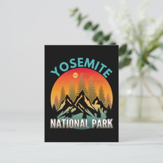 Nationaal park Yosemite Briefkaart (Staand voorkant)