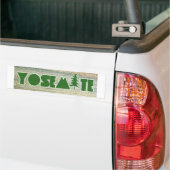 Nationaal park Yosemite Bumpersticker (Op Truck)