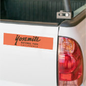 Nationaal park Yosemite Bumpersticker (Op Truck)