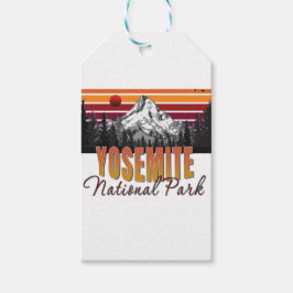 Nationaal park Yosemite Cadeaulabel