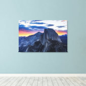 Nationaal park Yosemite Canvas Afdruk (Insitu (Houten vloer))