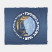 Nationaal park Yosemite Fleece Deken (Voorkant (Horizontaal))