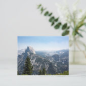 Nationaal park Yosemite Half Dome 2018 Briefkaart (Staand voorkant)