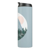 Nationaal park Yosemite Half Dome Blue Thermosbeker (Geroteerd rechts)