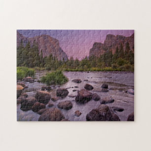 Nationaal park Yosemite in Dusk Legpuzzel