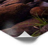 Nationaal park Yosemite in Dusk Perfect Poster (Hoek)