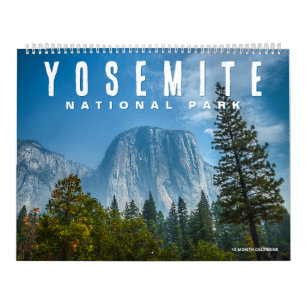 Nationaal park Yosemite Kalender