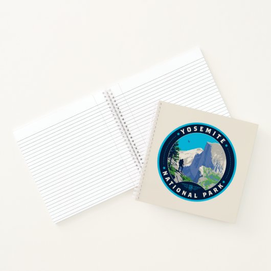 Nationaal park Yosemite Notitieboek (Binnen)
