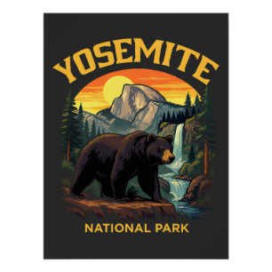 Nationaal park Yosemite Perfect Poster
