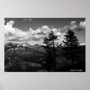 Nationaal park Yosemite Poster
