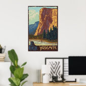 Nationaal park Yosemite, Poster El Capitan (Thuiskantoor)