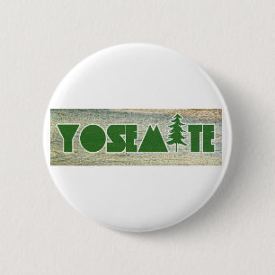 Nationaal park Yosemite Ronde Button 5,7 Cm