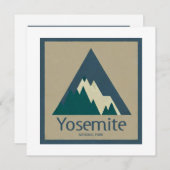 Nationaal park Yosemite Rustic (Voorkant / Achterkant)