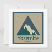 Nationaal park Yosemite Rustic (Achterkant)