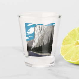 Nationaal park Yosemite Shot Glas