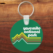 Nationaal park Yosemite Sleutelhanger (Achterkant)