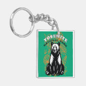 Nationaal park Yosemite Sleutelhanger (Voorkant Links)