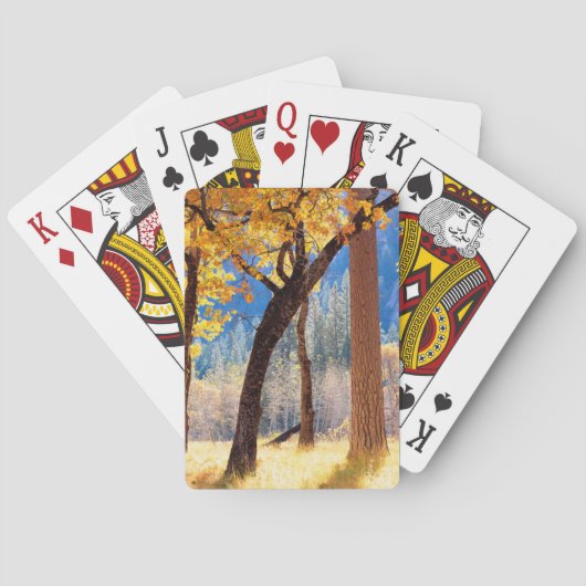 Nationaal park Yosemite Speelkaarten (Achterkant)