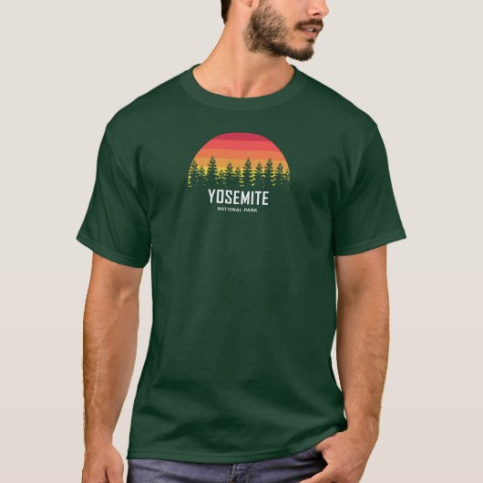 Nationaal park Yosemite T-shirt (Voorkant)