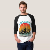Nationaal park Yosemite T-shirt (Voorkant volledig)