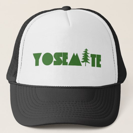 Nationaal park Yosemite Trucker Pet (Voorkant)