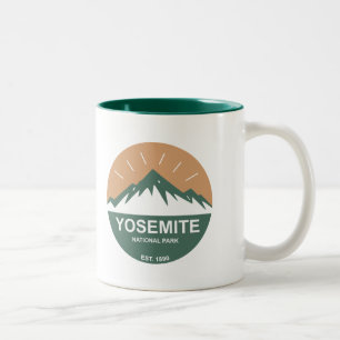 Nationaal park Yosemite Tweekleurige Koffiemok
