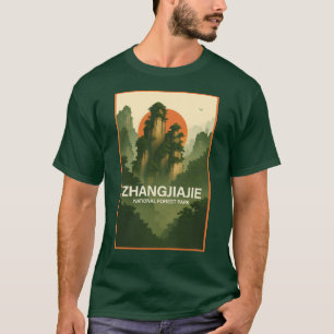 Nationaal park Zhangjiajie T-shirt