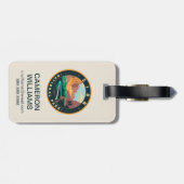 Nationaal Park Zion Bagagelabel (Achterkant horizontaal)