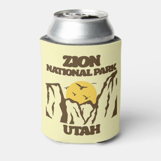 Nationaal Park Zion Blikjeskoeler (Blikje Achterkant)