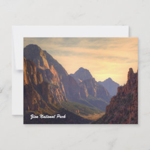 Nationaal Park Zion Briefkaart