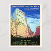nationaal park Zion Briefkaart (Voorkant)