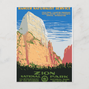 Nationaal Park Zion Briefkaart
