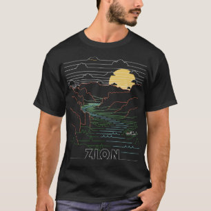 Nationaal Park Zion I Hiked Angels Landing T-shirt
