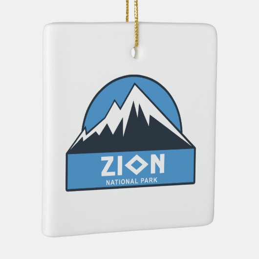 Nationaal Park Zion Keramisch Ornament (Rechts)