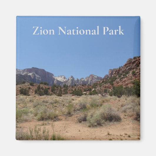 Nationaal Park Zion Magneet (Voorkant)