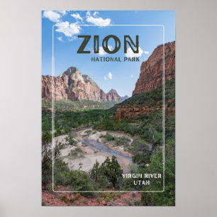 Nationaal Park Zion Poster