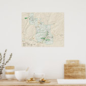 Nationaal Park Zion Poster (Keuken)