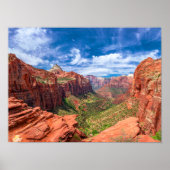 Nationaal Park Zion Poster (Voorkant)