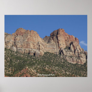 Nationaal Park Zion Poster