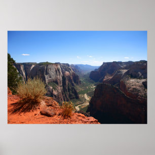 nationaal park zion poster