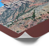 Nationaal Park Zion Poster (Hoek)