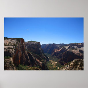 nationaal park zion poster