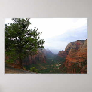 nationaal park zion poster
