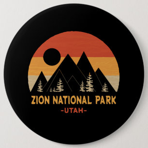 Nationaal Park Zion Ronde Button 6,0 Cm