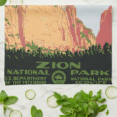 Nationaal Park Zion Theedoek (Gevouwen)