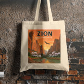 Nationaal Park  Zion Tote Bag